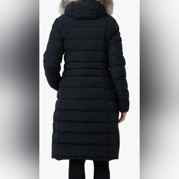 Pajar Canada Ventura long puffer with removable faux fur trim size Large - Picture 15 of 16